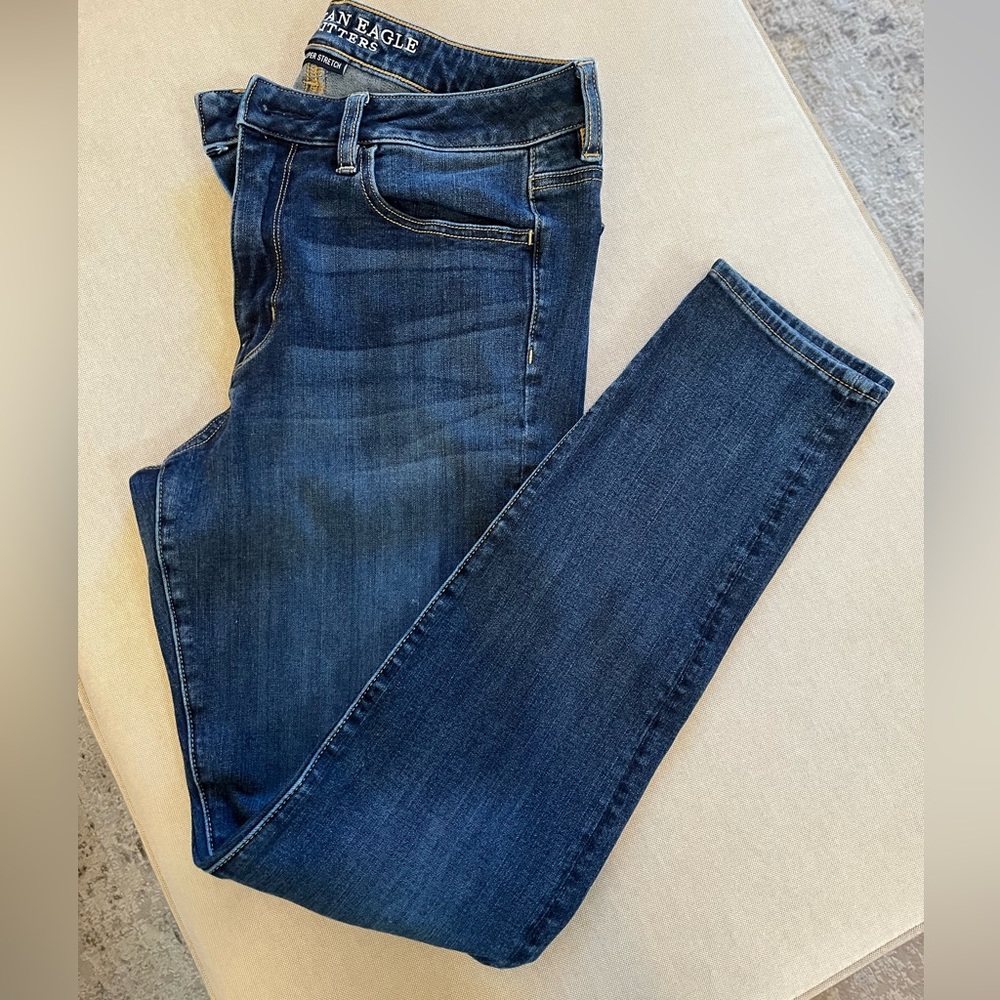 American Eagle high rise stretch jeggings.  Size 12.